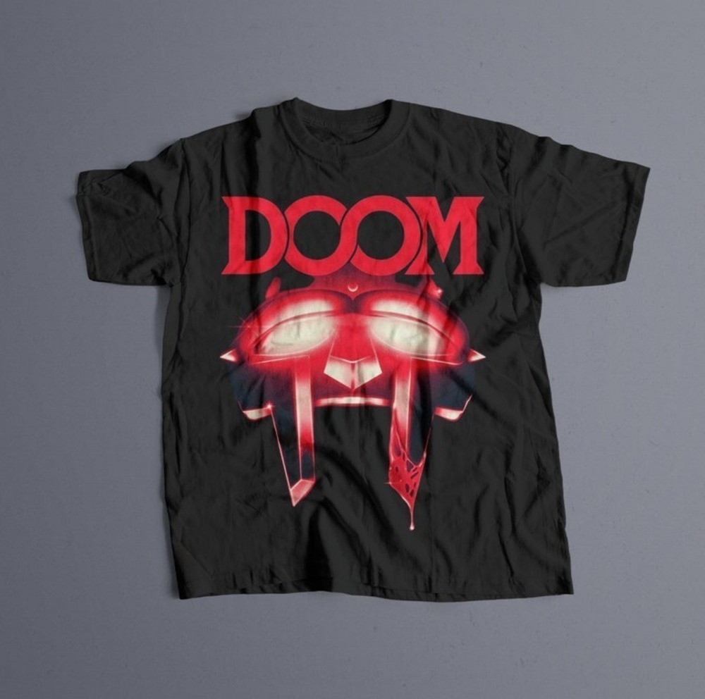 MF DOOM T-shirt Mf Doom Graphic Shirt Black T-shirt